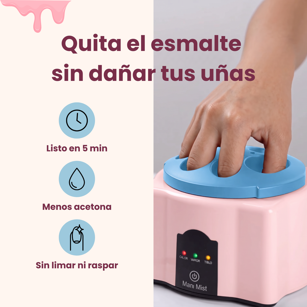 Removedor de uñas de gel a vapor Melt Lab