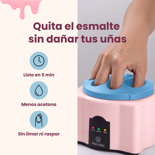 Removedor de uñas de gel a vapor Melt Lab